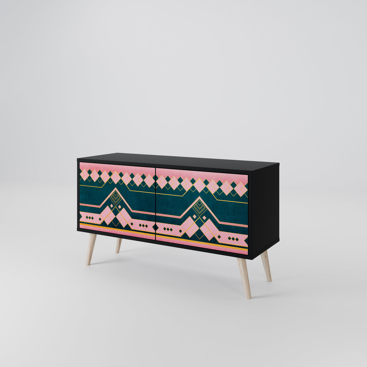 ROYAL COMPOSITION Mueble de TV Compacto de 2 puertas