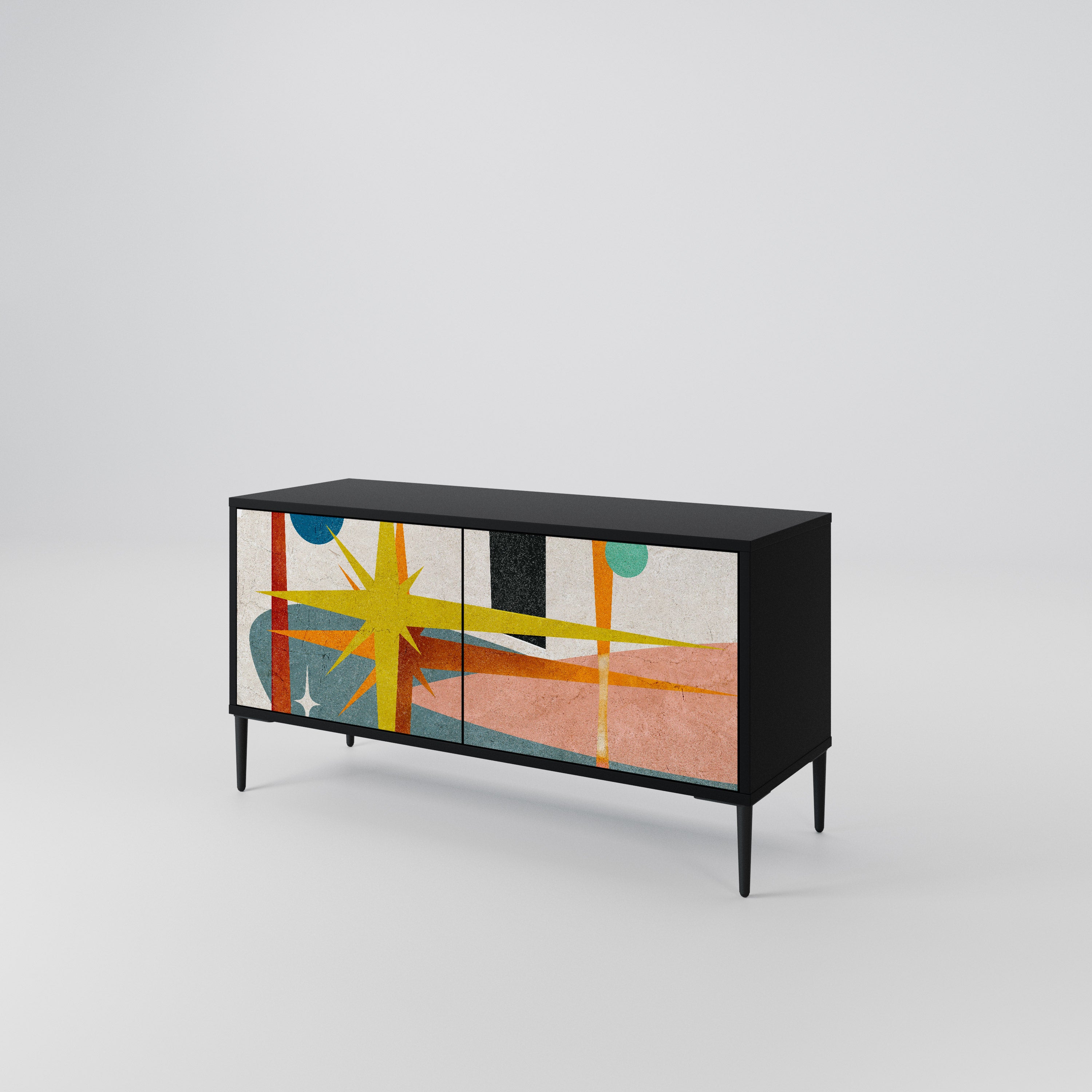 INTERSTELLAR VIBES Compact 2-Door TV Cabinet