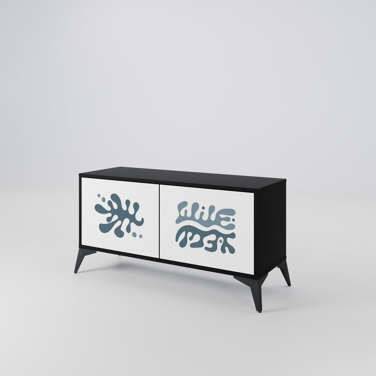 WONDERLAND VEGETATION Mueble de TV Compacto de 2 puertas