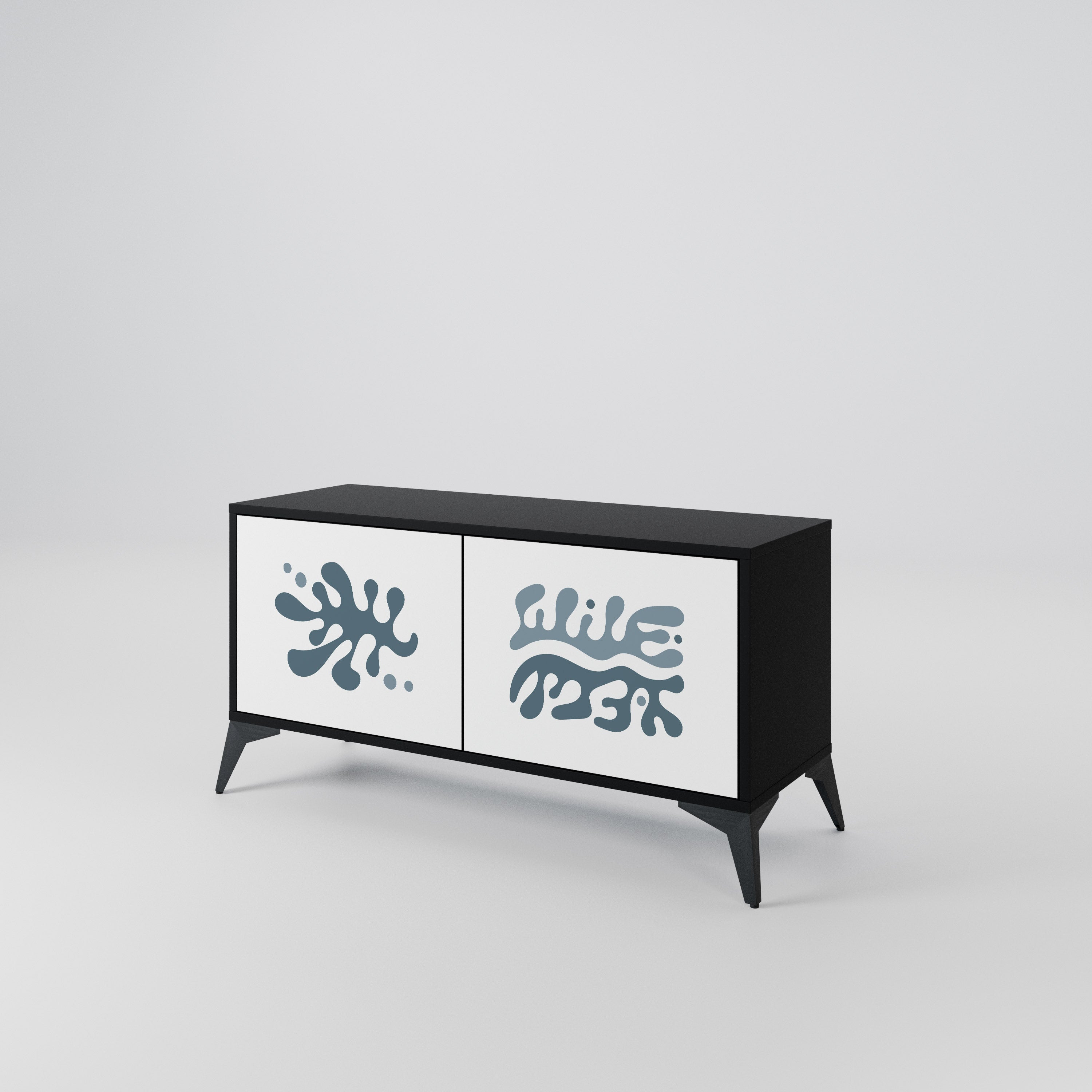 WONDERLAND VEGETATION Mueble de TV Compacto de 2 puertas