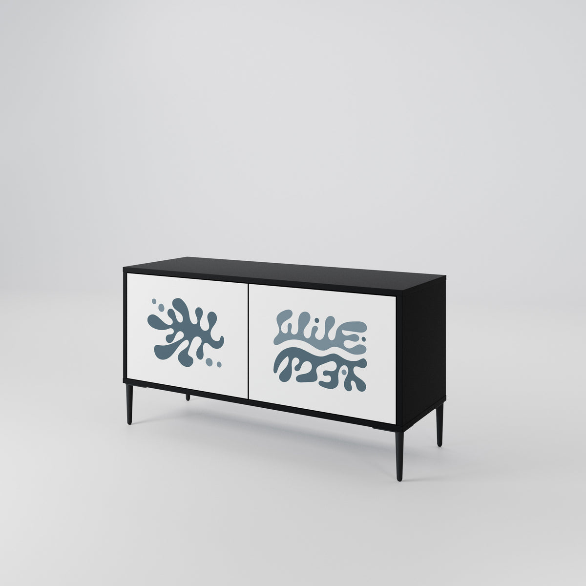 WONDERLAND VEGETATION Mueble de TV Compacto de 2 puertas