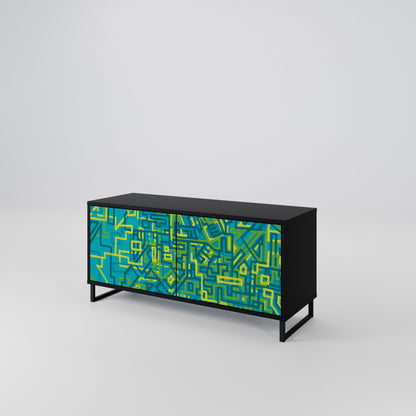 NOSTALGIC MEMORIES Mueble de TV Compacto de 2 puertas