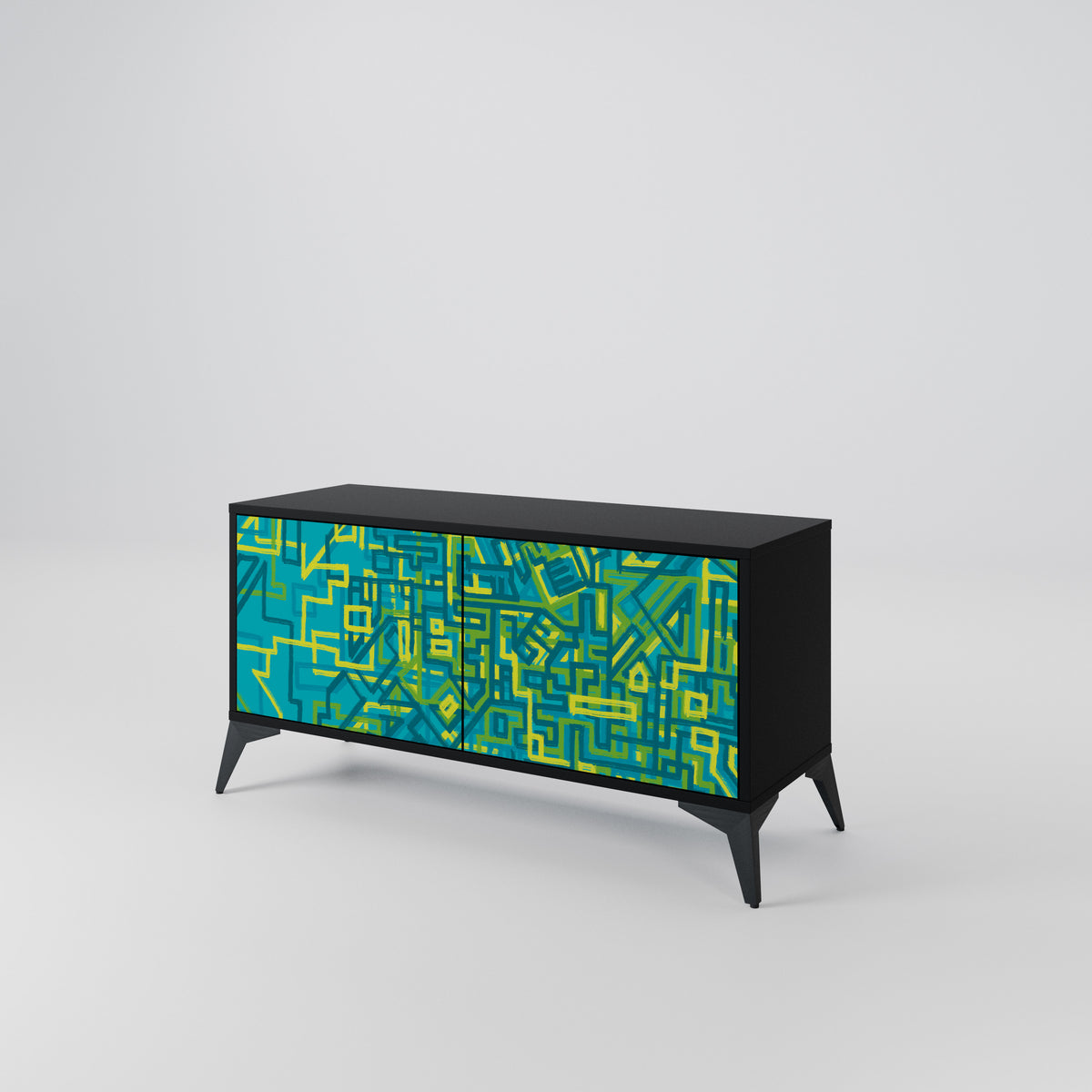 NOSTALGIC MEMORIES Mueble de TV Compacto de 2 puertas