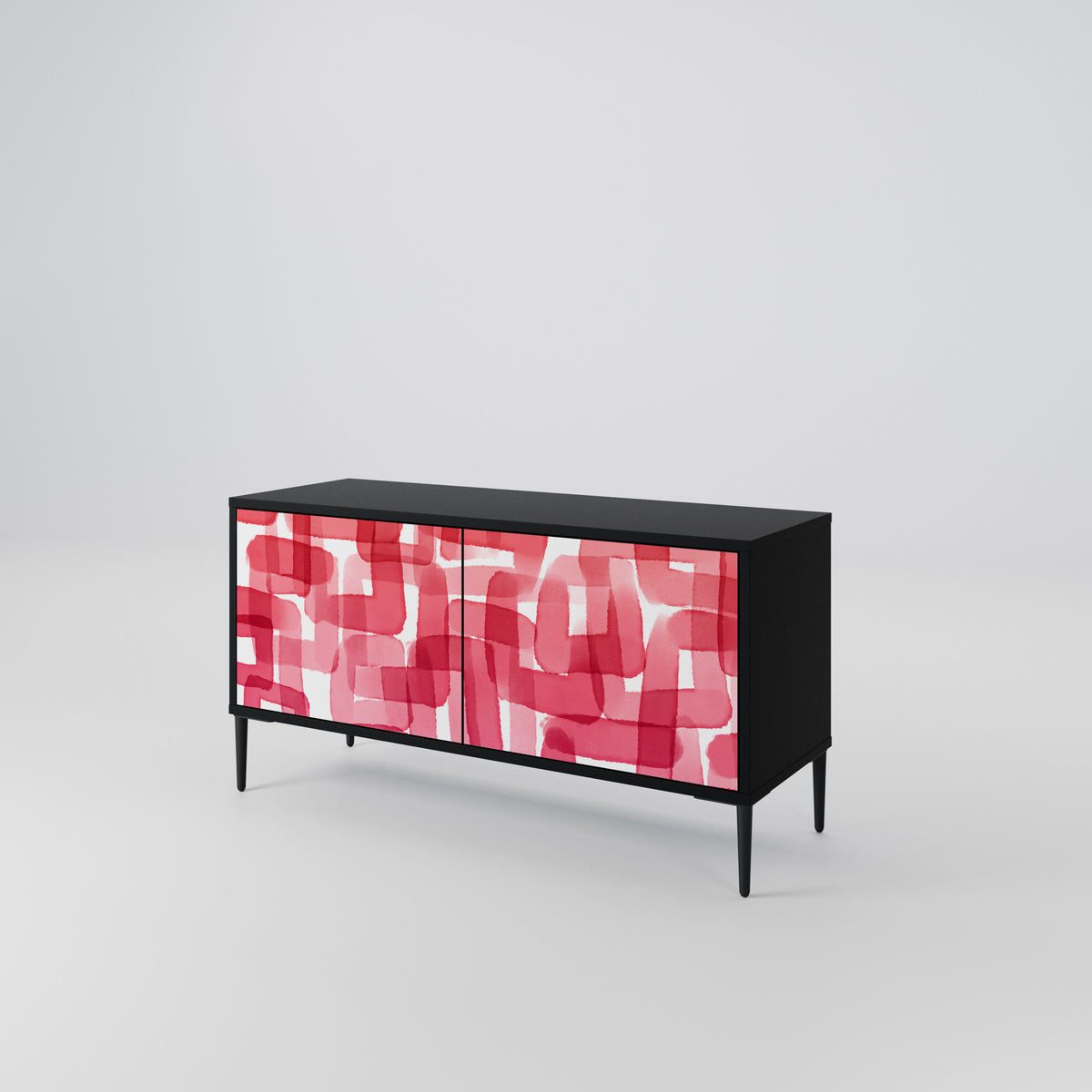 KALEIDOSCOPIC CUBISM Mueble de TV Compacto de 2 puertas