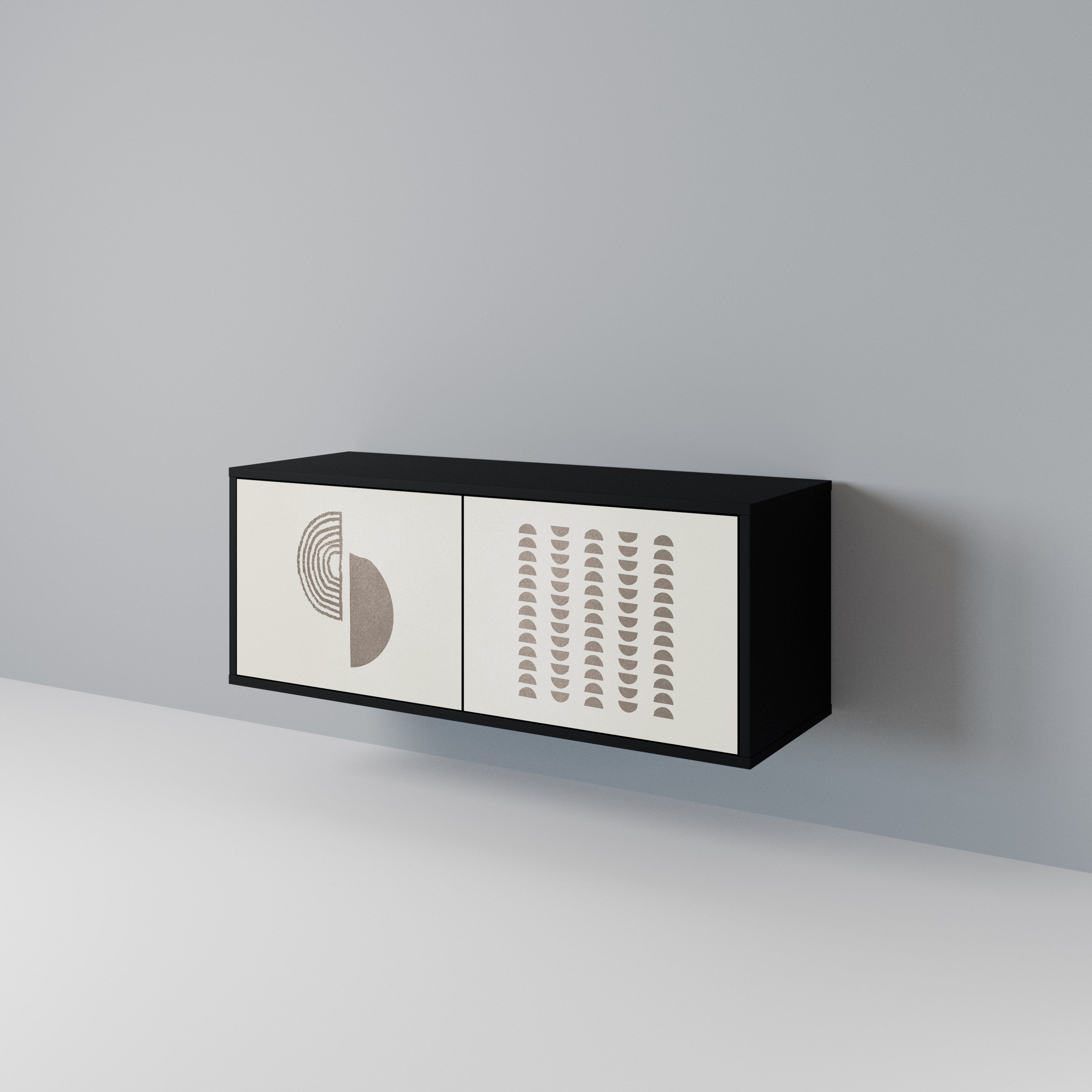 HARMONY ESSENCE Mueble de TV Compacto de 2 puertas