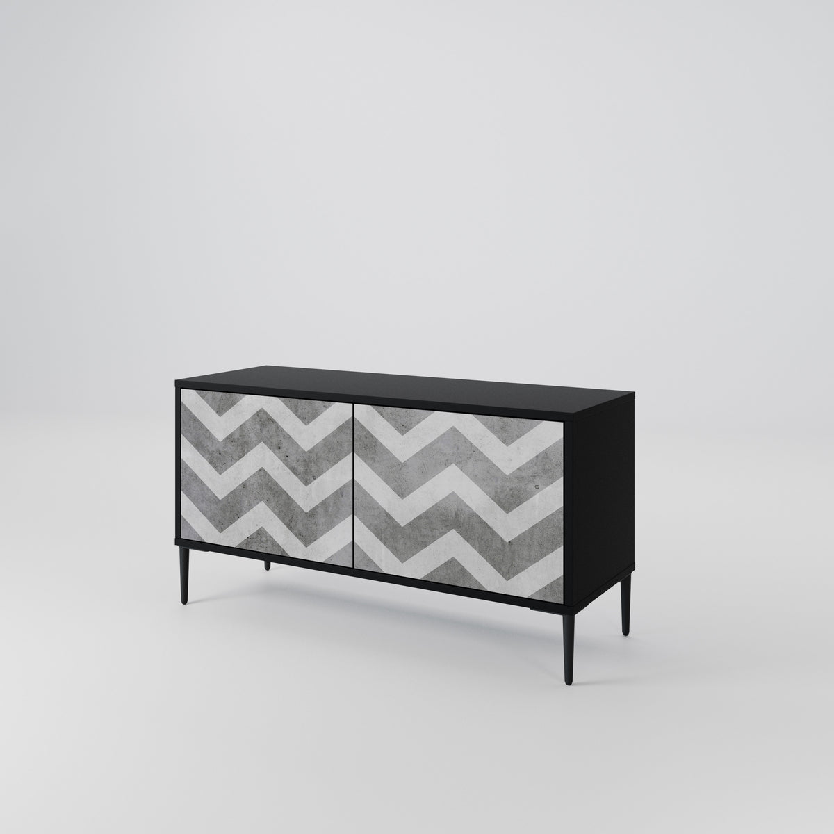 TOUGH ZIG ZAG Mueble de TV Compacto de 2 puertas