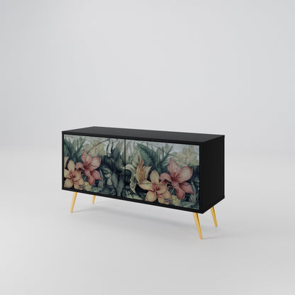 HEAVENLY BLOOM Mueble de TV Compacto de 2 puertas