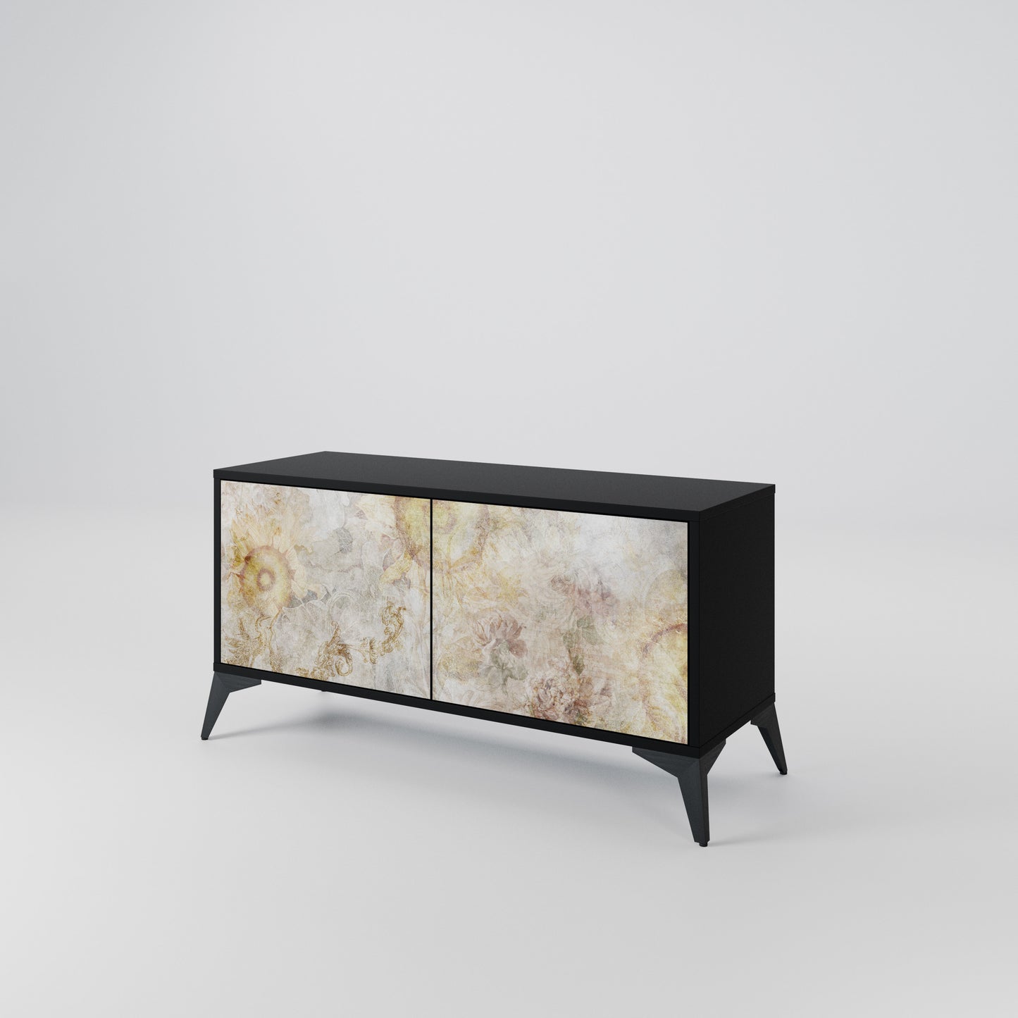 SUNFLOWER BLUR Mueble de TV Compacto de 2 puertas