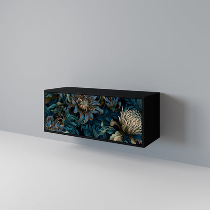 TWILIGHT BLOOM Mueble de TV Compacto de 2 puertas