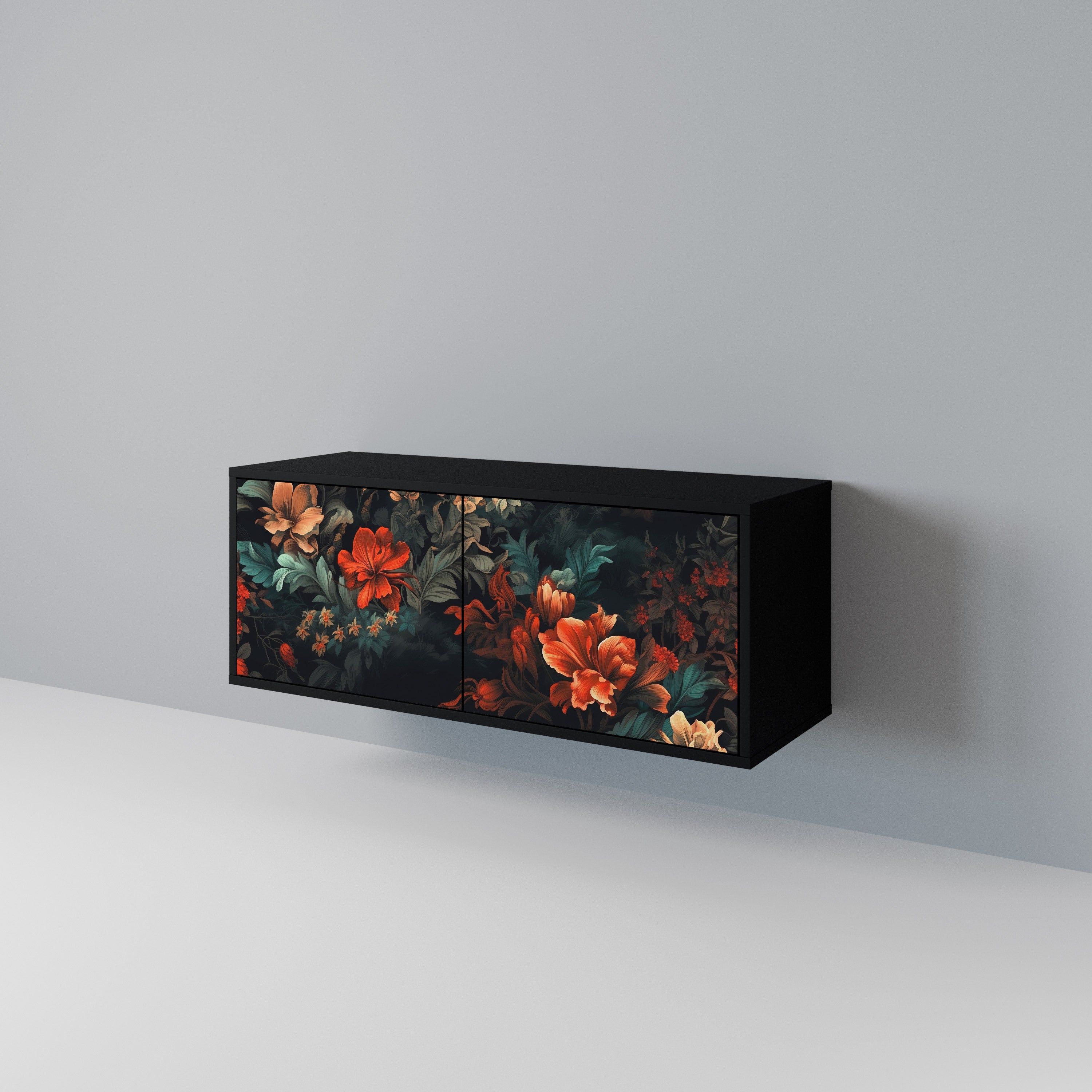 IMAGINARY BLOSSOM Mueble de TV Compacto de 2 puertas