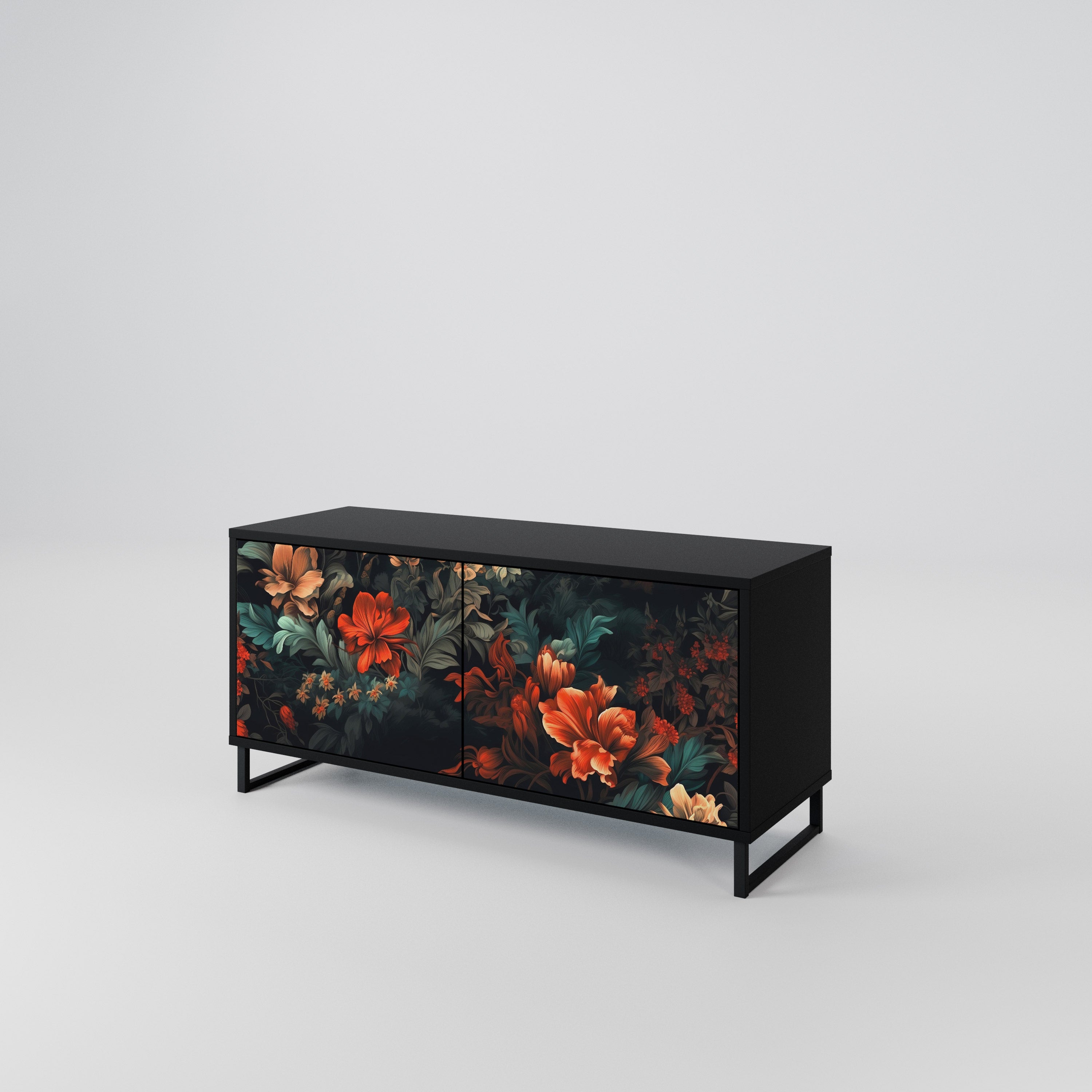 IMAGINARY BLOSSOM Mueble de TV Compacto de 2 puertas