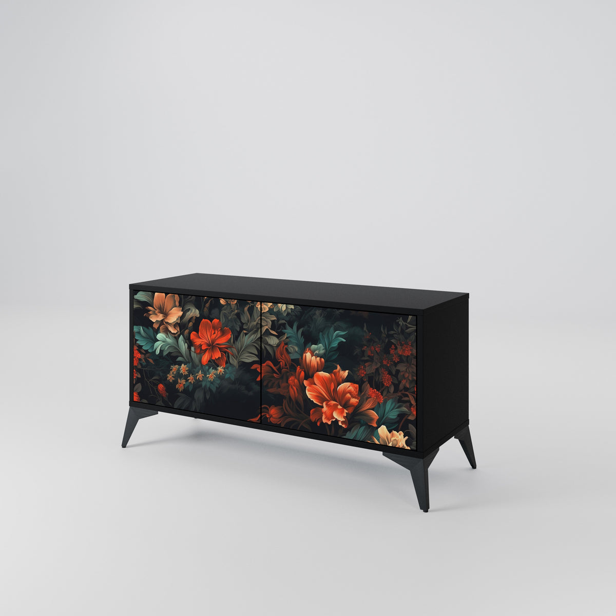 IMAGINARY BLOSSOM Mueble de TV Compacto de 2 puertas