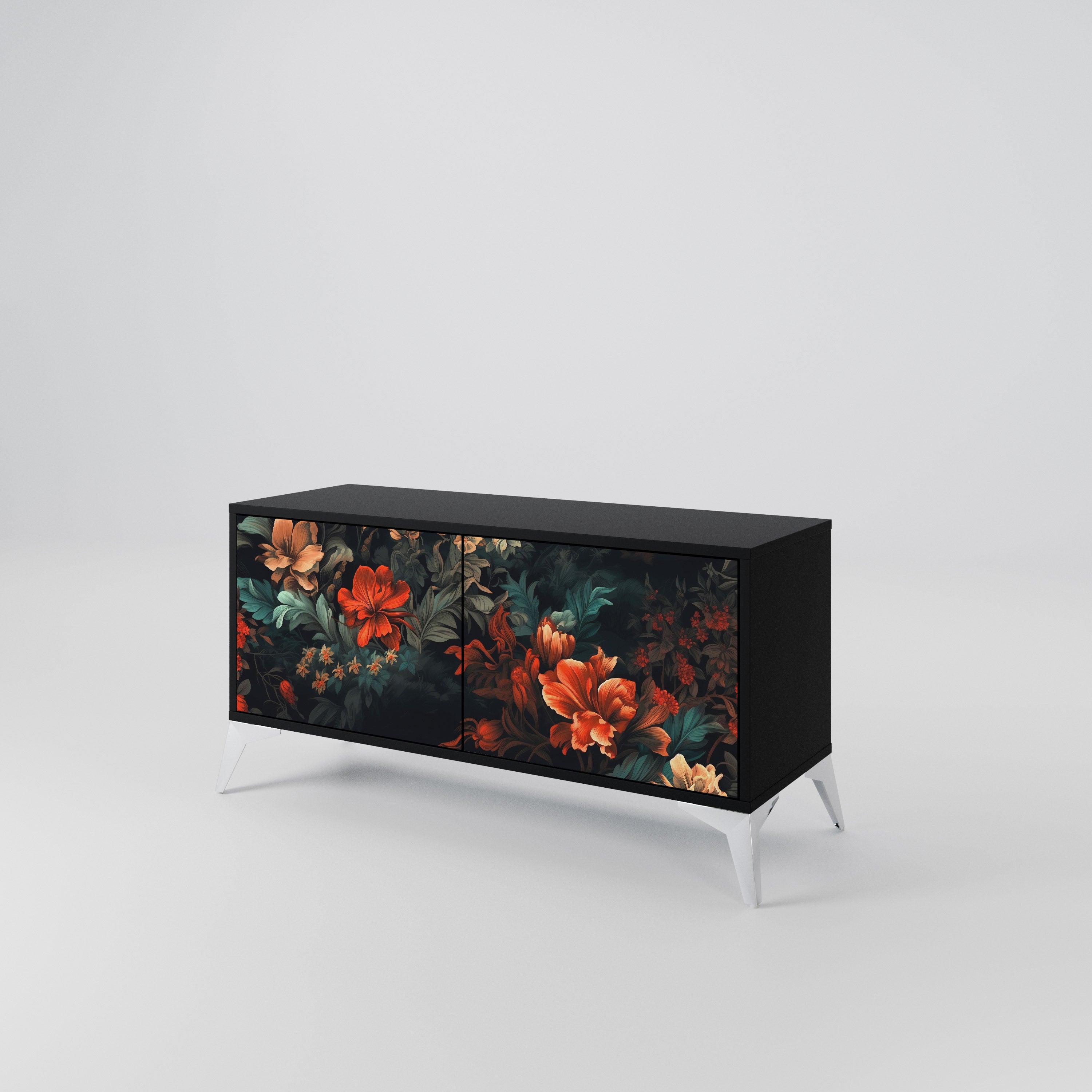 IMAGINARY BLOSSOM Mueble de TV Compacto de 2 puertas