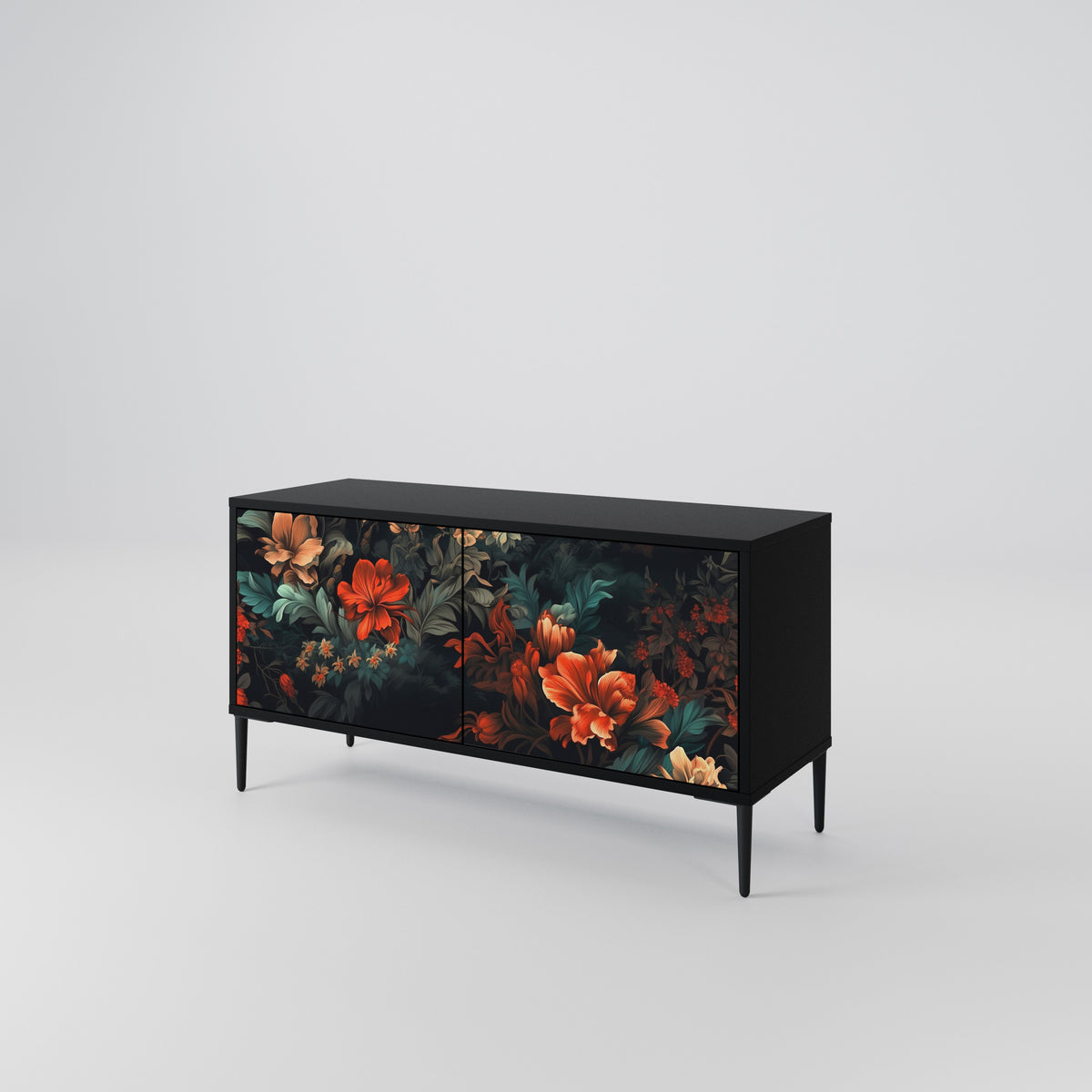 IMAGINARY BLOSSOM Mueble de TV Compacto de 2 puertas