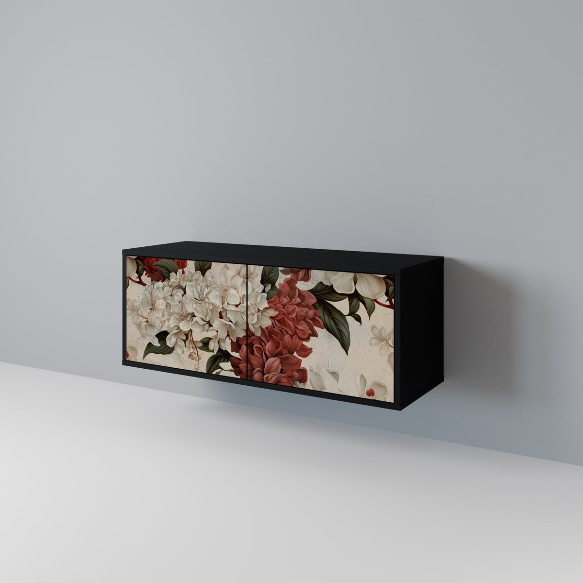 EPHEMERAL DAYS Mueble de TV Compacto de 2 puertas