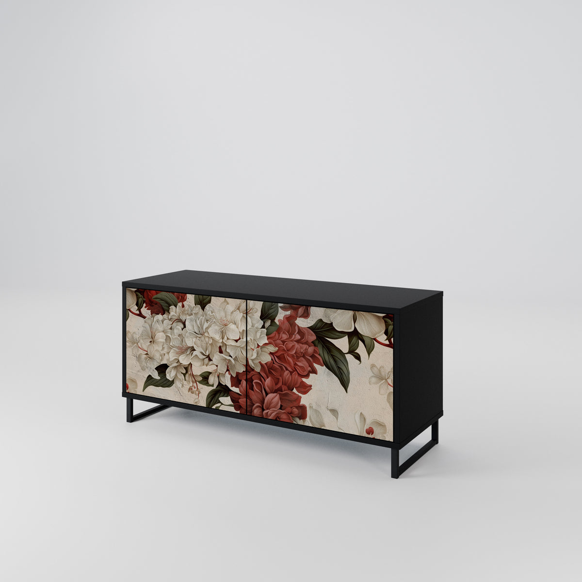 EPHEMERAL DAYS Mueble de TV Compacto de 2 puertas