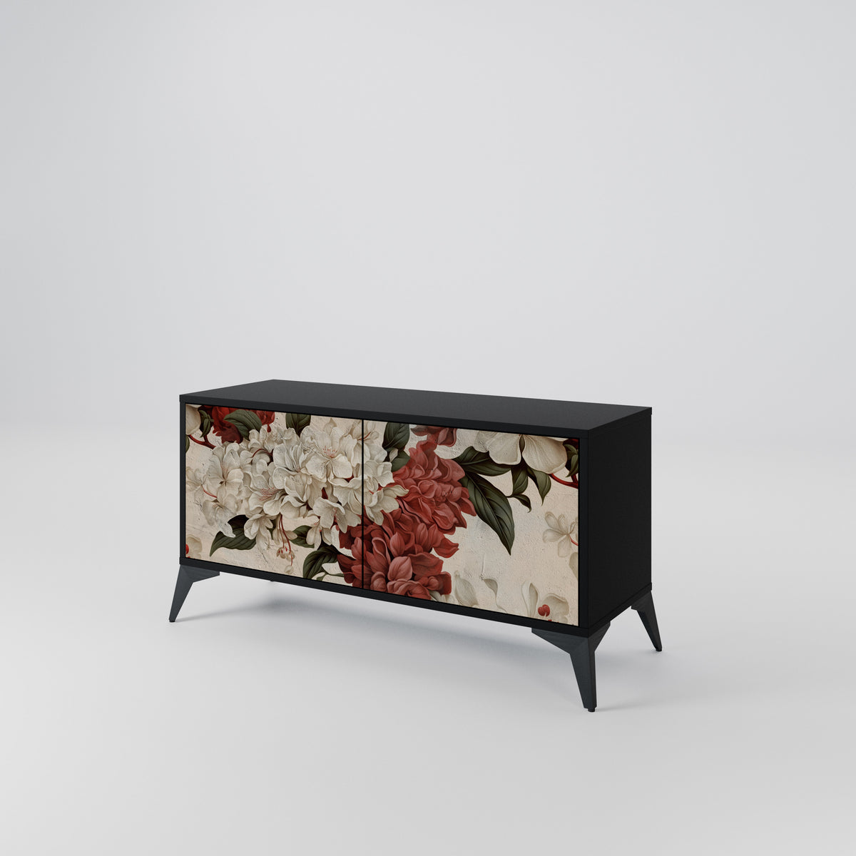 EPHEMERAL DAYS Mueble de TV Compacto de 2 puertas