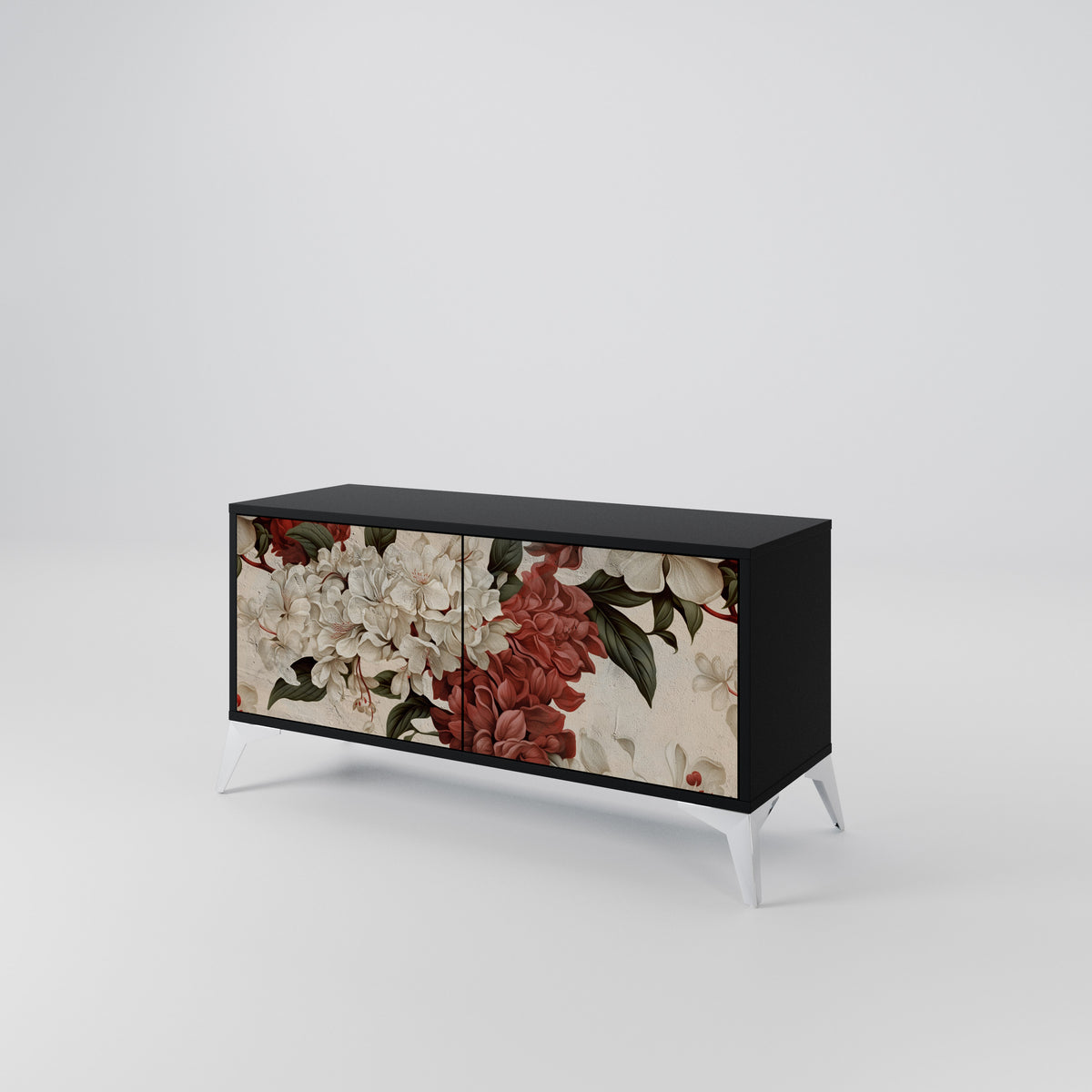 EPHEMERAL DAYS Mueble de TV Compacto de 2 puertas