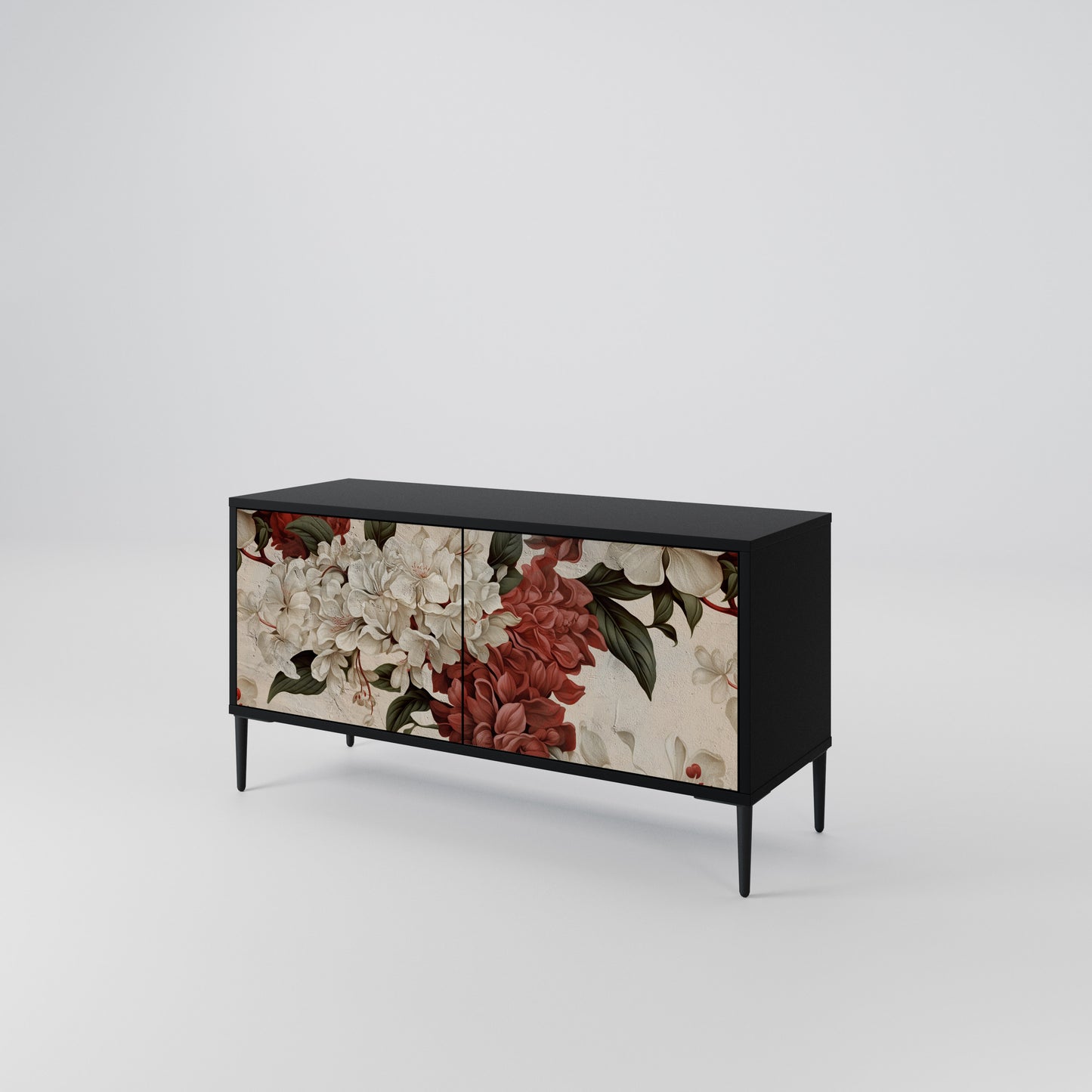 EPHEMERAL DAYS Mueble de TV Compacto de 2 puertas