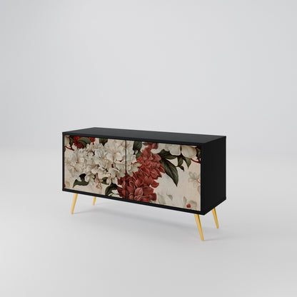 EPHEMERAL DAYS Mueble de TV Compacto de 2 puertas