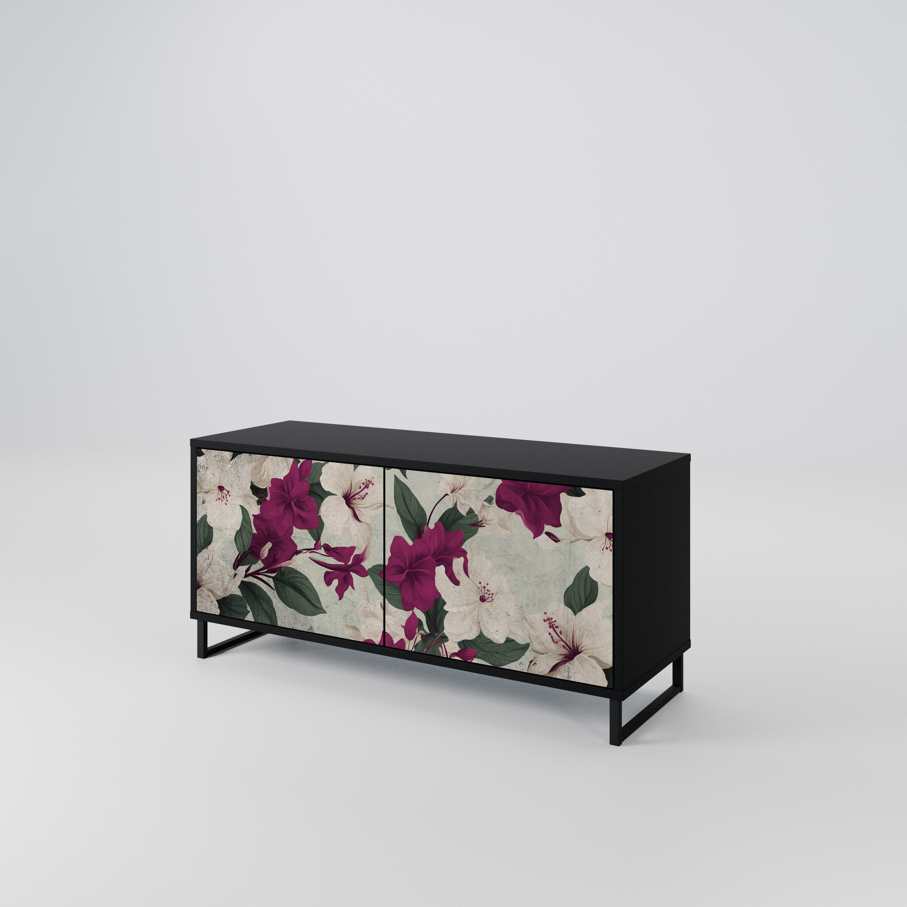 FLOWERET DREAM Mueble de TV Compacto de 2 puertas