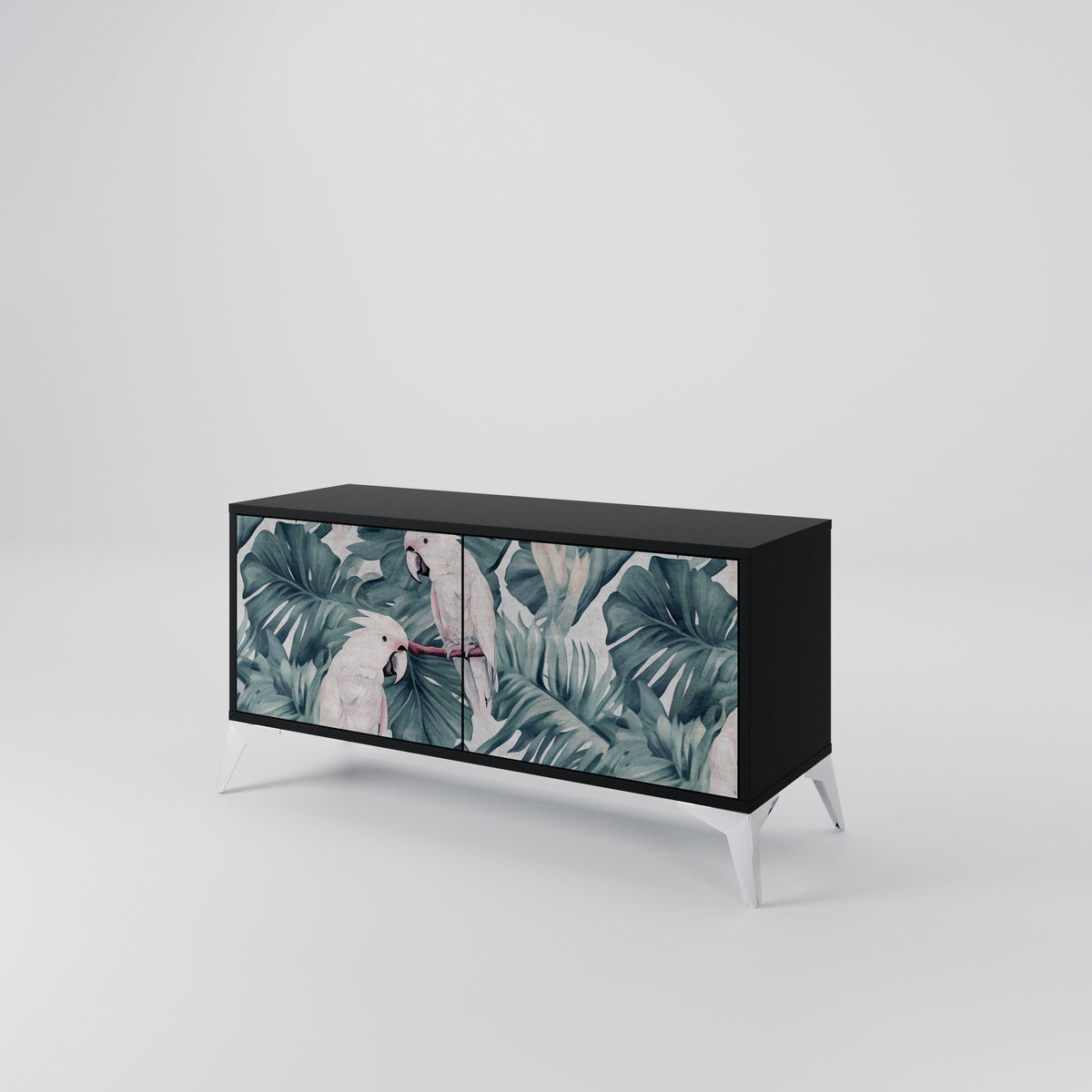 POPINJAY LOOK Mueble de TV Compacto de 2 puertas
