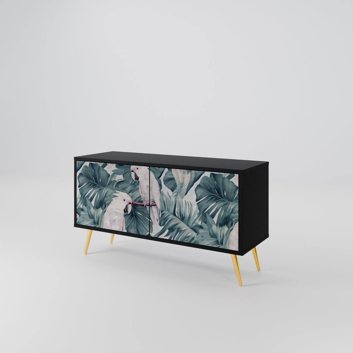 POPINJAY LOOK Mueble de TV Compacto de 2 puertas