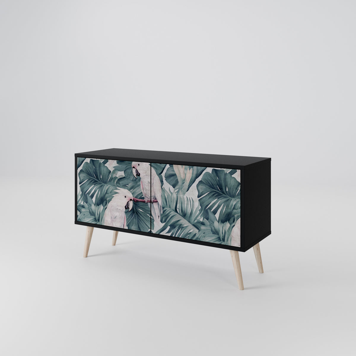 POPINJAY LOOK Mueble de TV Compacto de 2 puertas