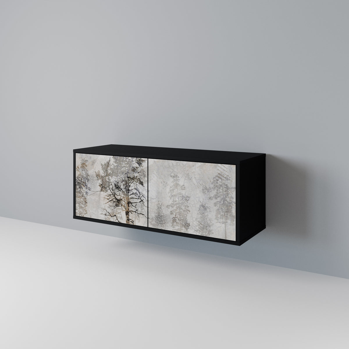 FADE IN THE TREES Mueble de TV Compacto de 2 puertas