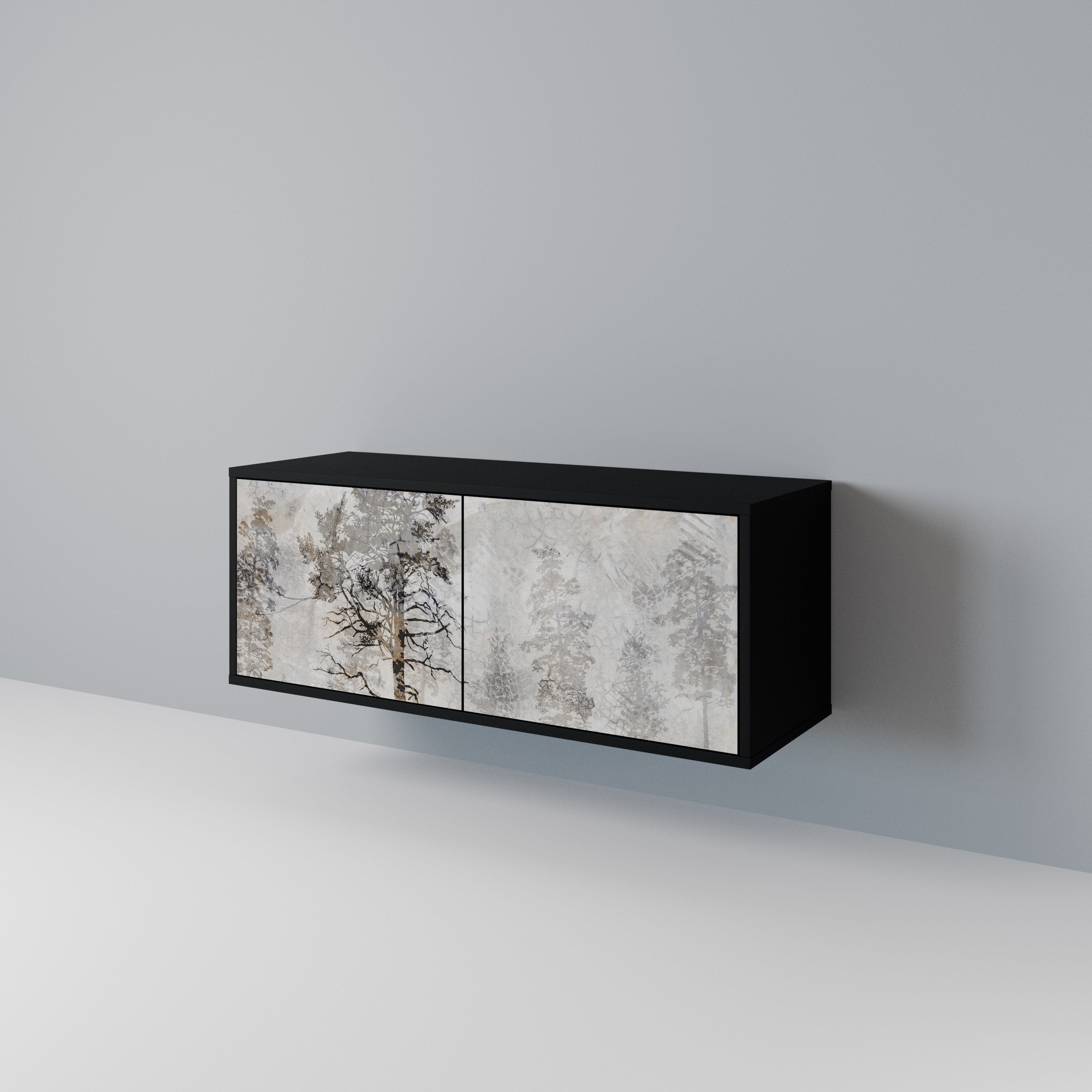 FADE IN THE TREES Mueble de TV Compacto de 2 puertas