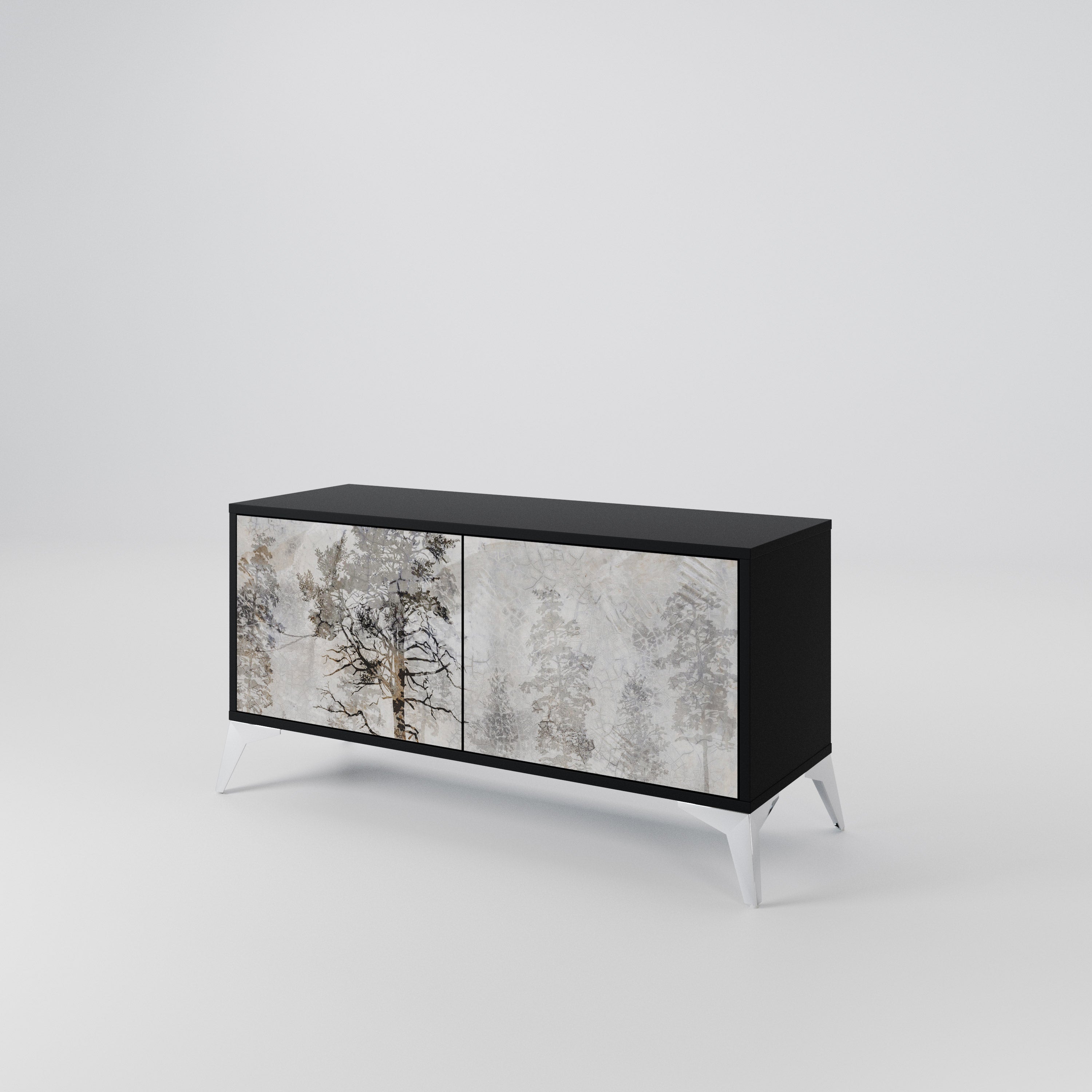 FADE IN THE TREES Mueble de TV Compacto de 2 puertas