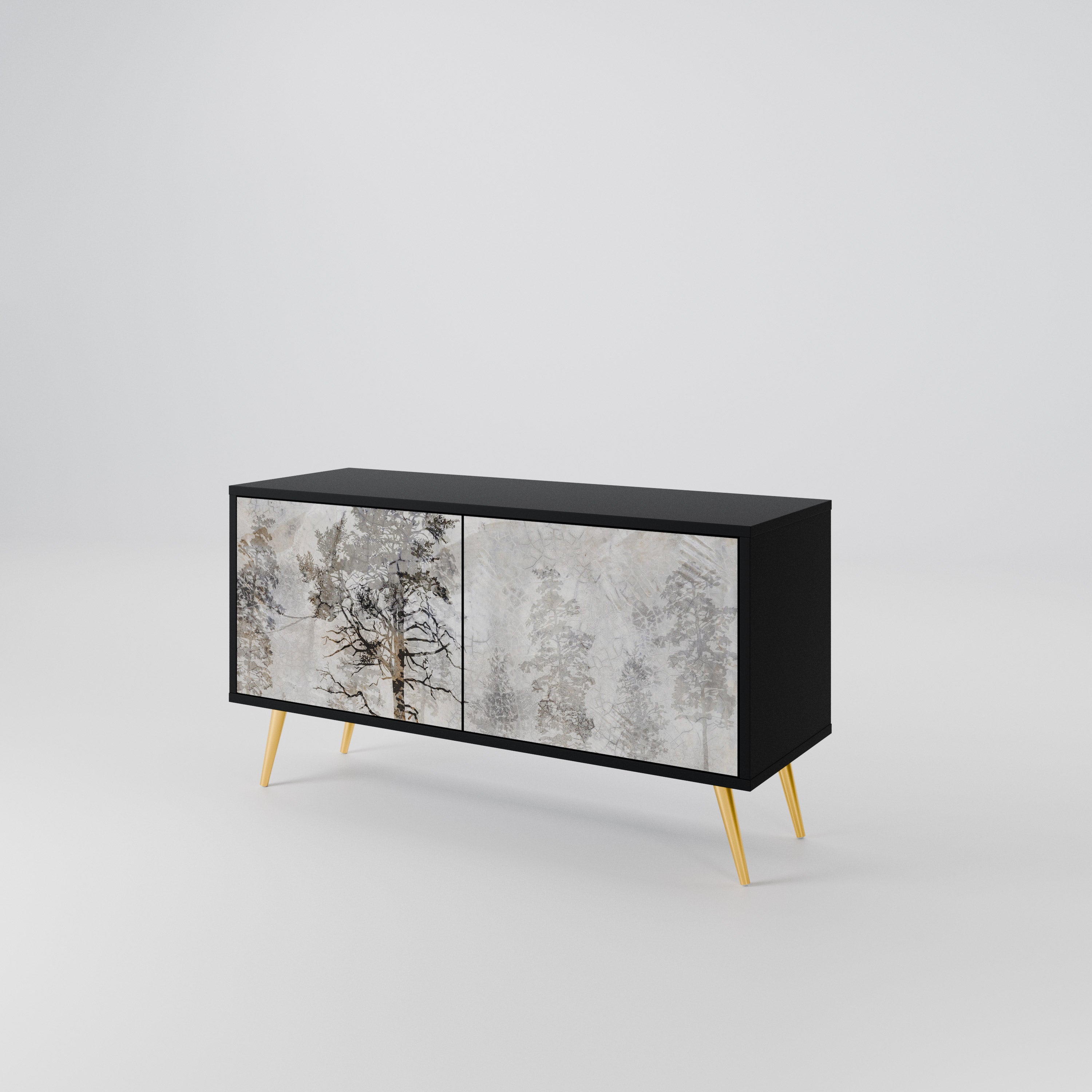 FADE IN THE TREES Mueble de TV Compacto de 2 puertas