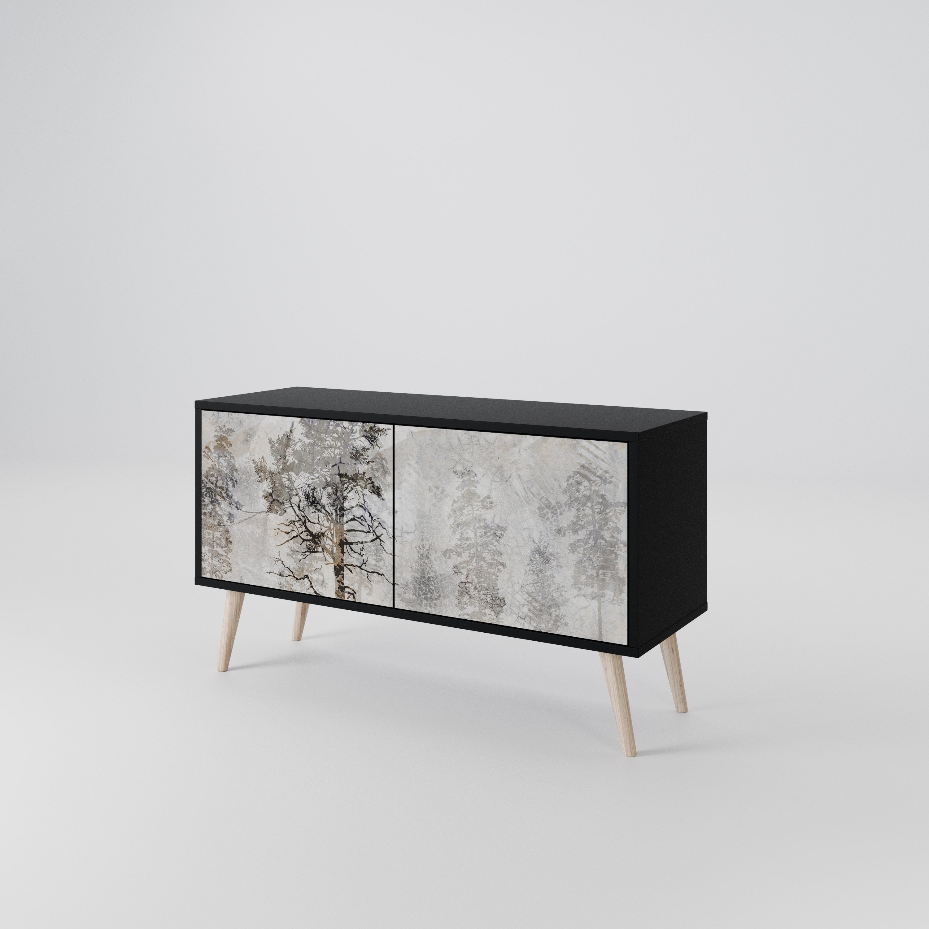 FADE IN THE TREES Mueble de TV Compacto de 2 puertas