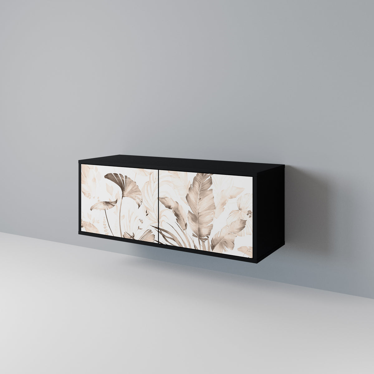 WILD TENDERNESS Mueble de TV Compacto de 2 puertas
