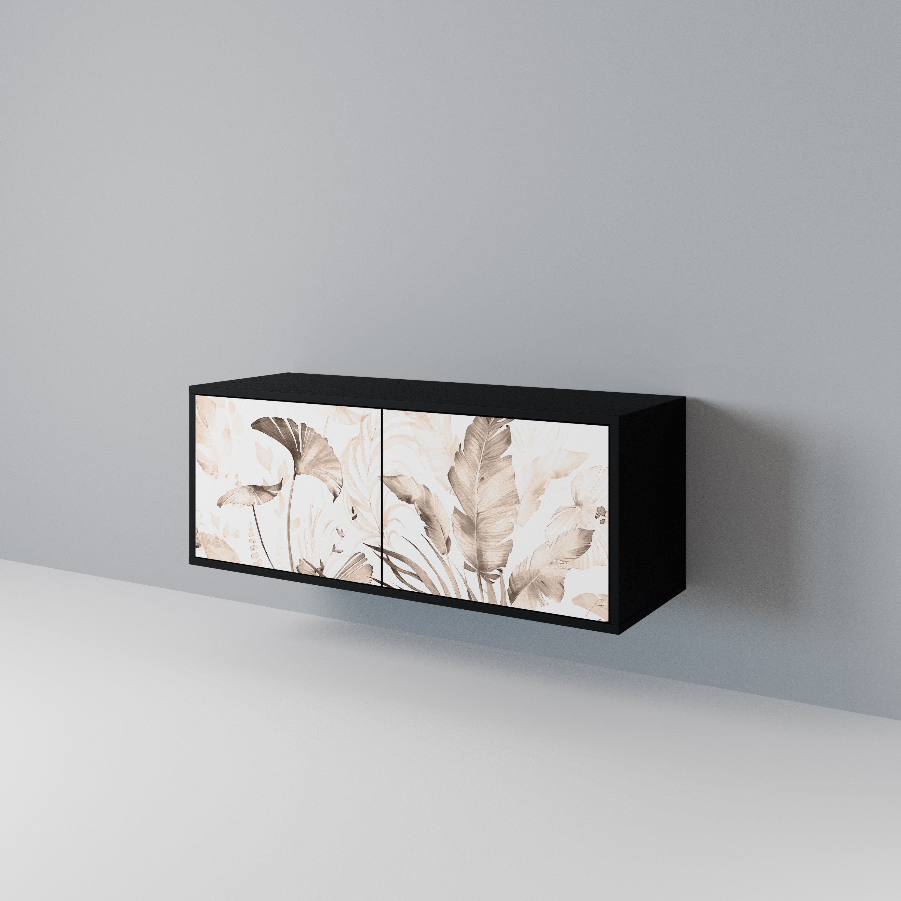 WILD TENDERNESS Mueble de TV Compacto de 2 puertas