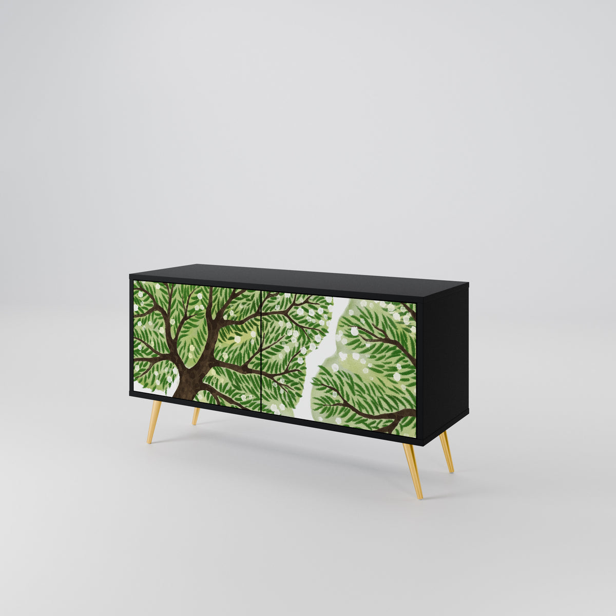 WILDERNESS DASH Mueble de TV Compacto de 2 puertas