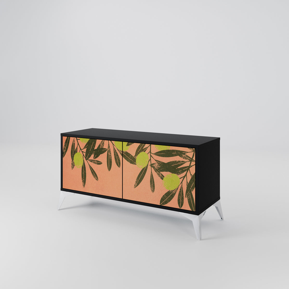 JUICY OLIVES Mueble de TV Compacto de 2 puertas