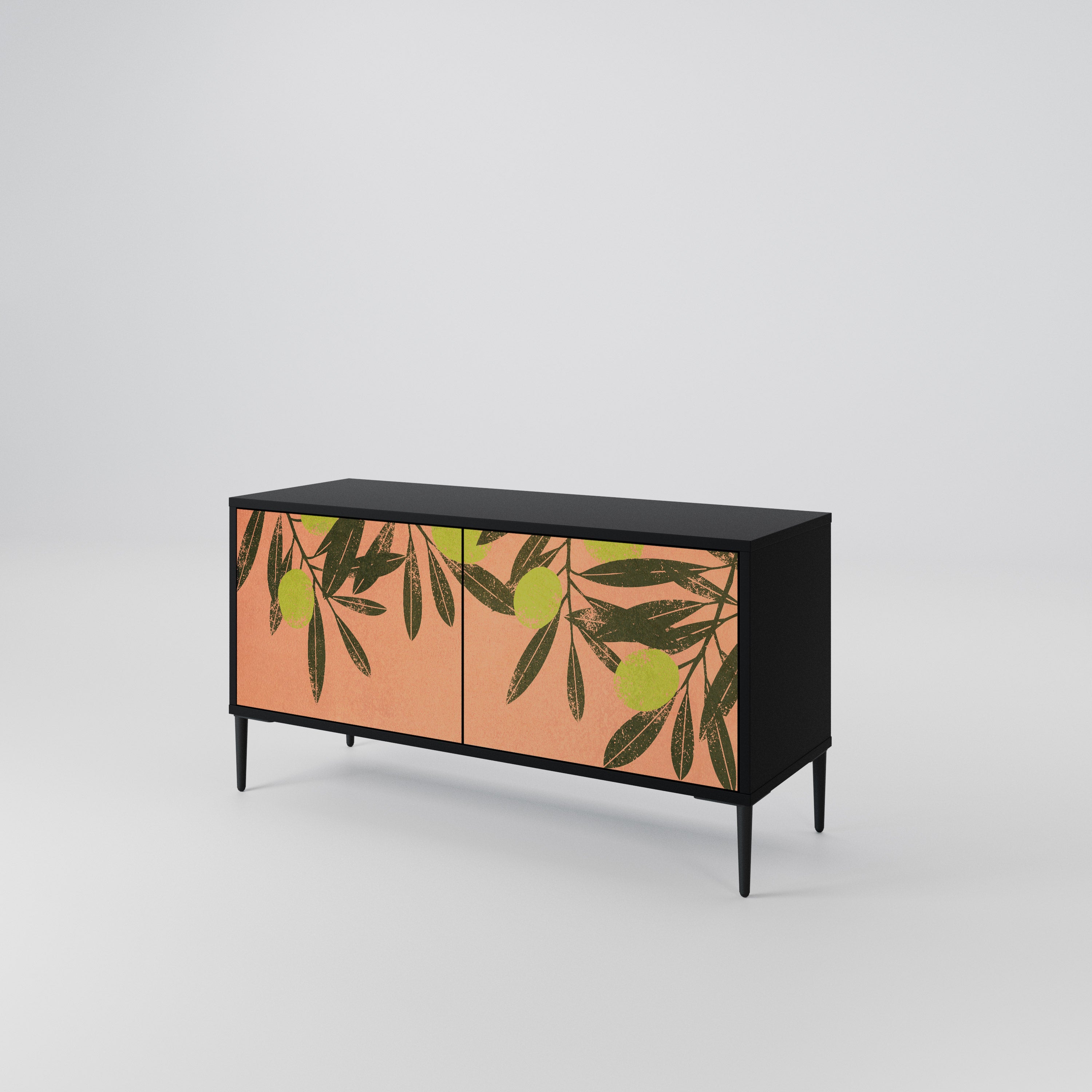 JUICY OLIVES Compact 2-Door TV Cabinet