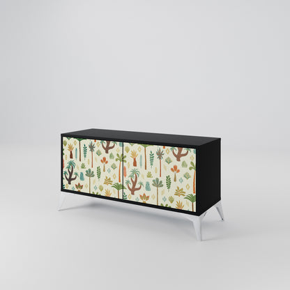 PALM SPRING Mueble de TV Compacto de 2 puertas