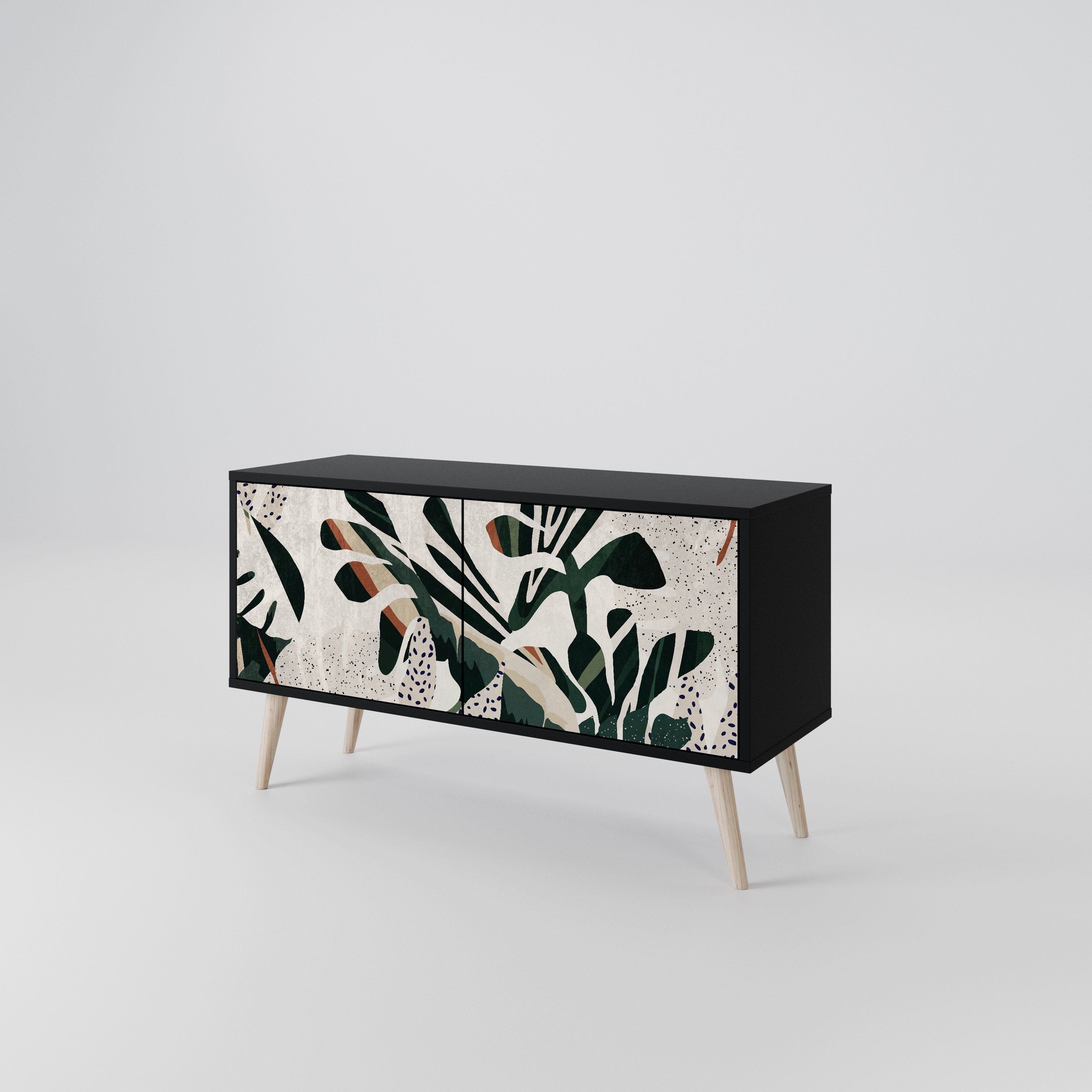 VERDURE FORMATION Compact 2-Door TV Cabinet