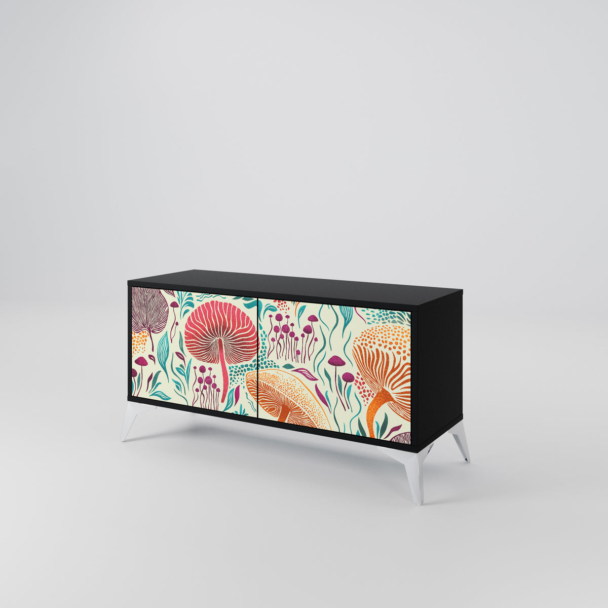 FUNGUS FANTASY Mueble de TV Compacto de 2 puertas