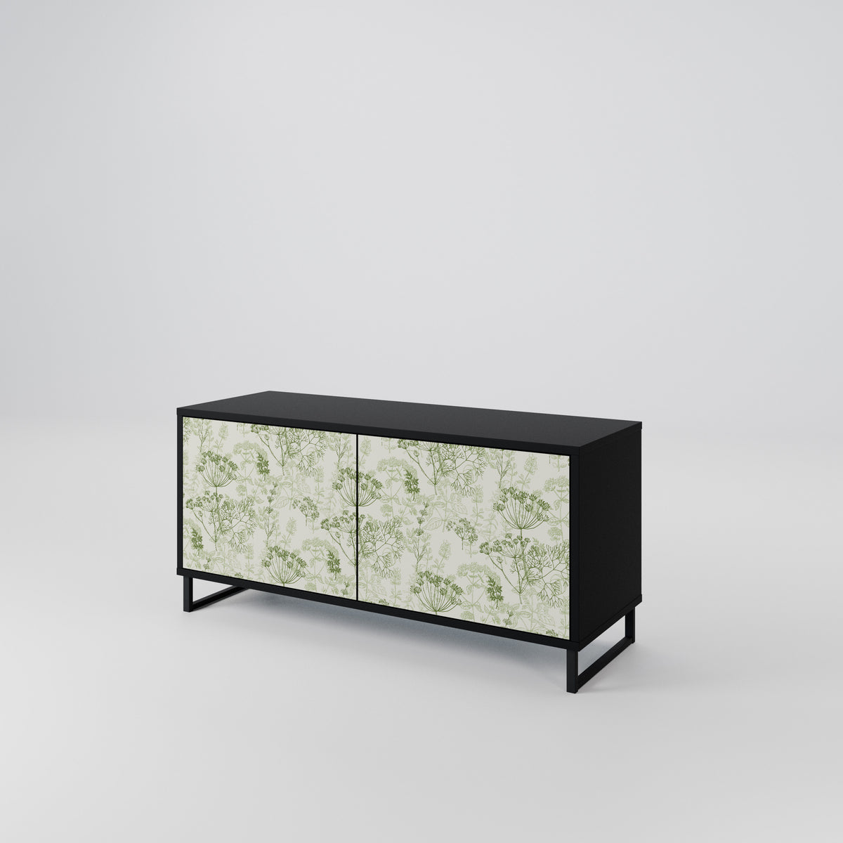 FENNEL BALDACHIN Mueble de TV Compacto de 2 puertas