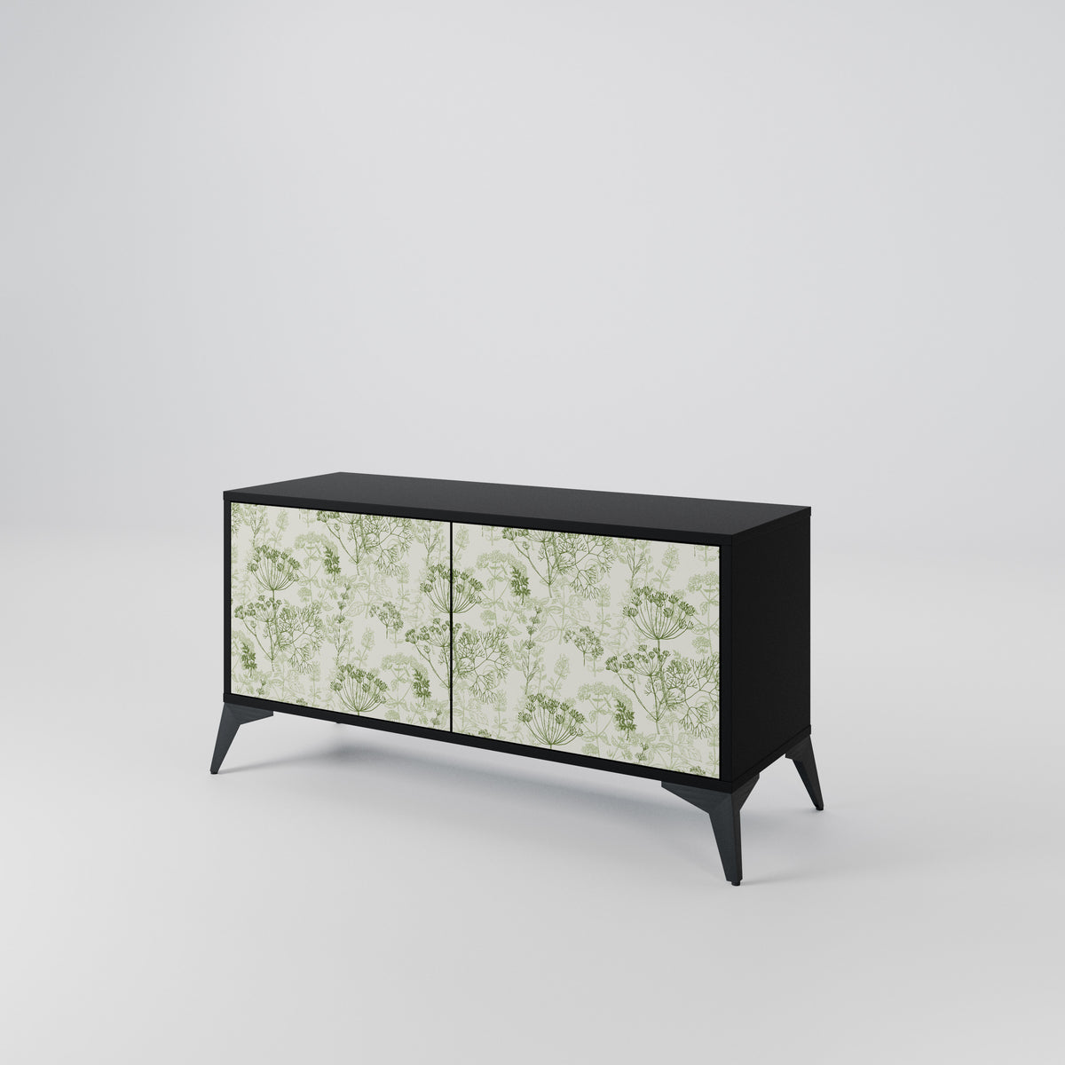 FENNEL BALDACHIN Mueble de TV Compacto de 2 puertas