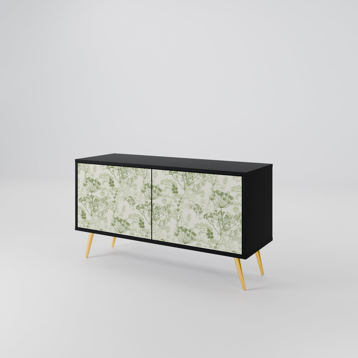 FENNEL BALDACHIN Mueble de TV Compacto de 2 puertas