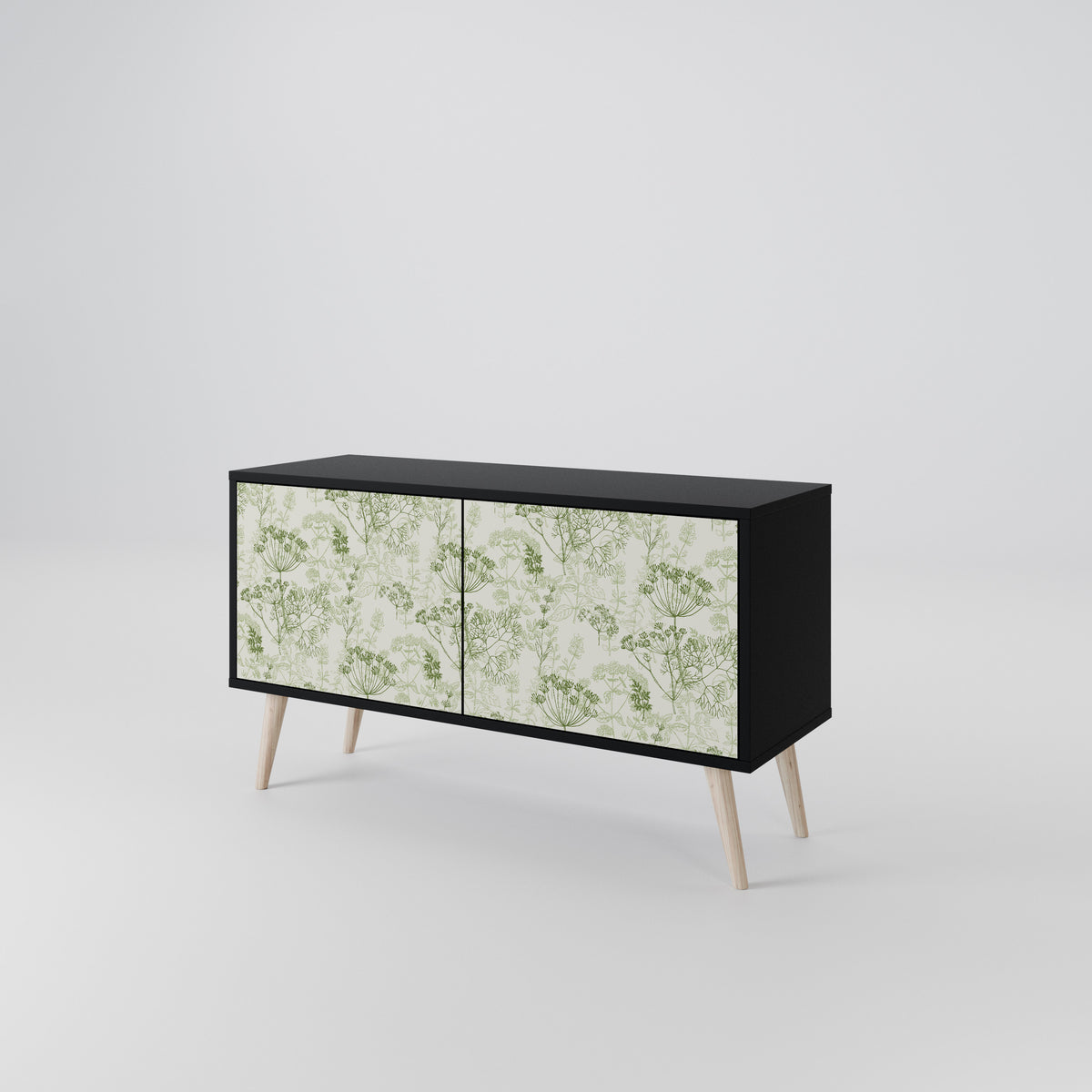 FENNEL BALDACHIN Mueble de TV Compacto de 2 puertas