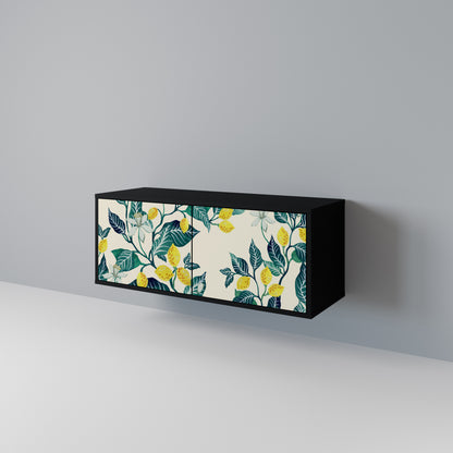 LEMON TREE Mueble de TV Compacto de 2 puertas