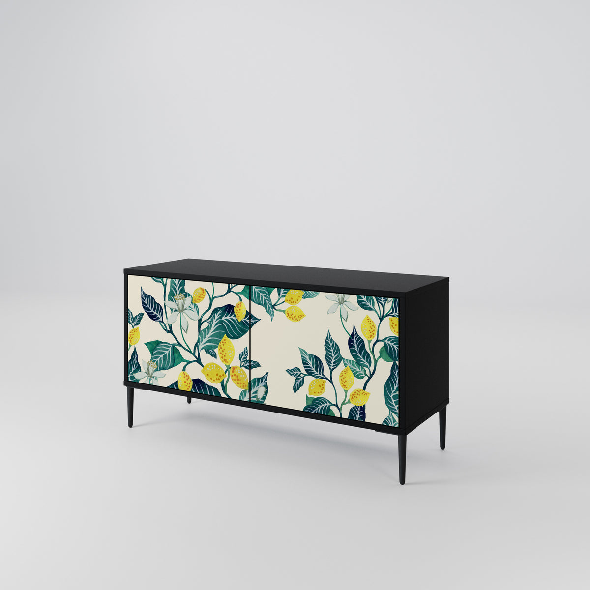 LEMON TREE Mueble de TV Compacto de 2 puertas