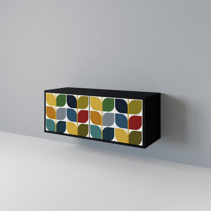 WEIGHTLESS HOURS Mueble de TV Compacto de 2 puertas