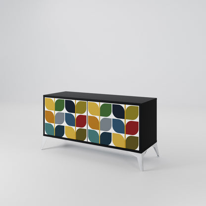 WEIGHTLESS HOURS Mueble de TV Compacto de 2 puertas