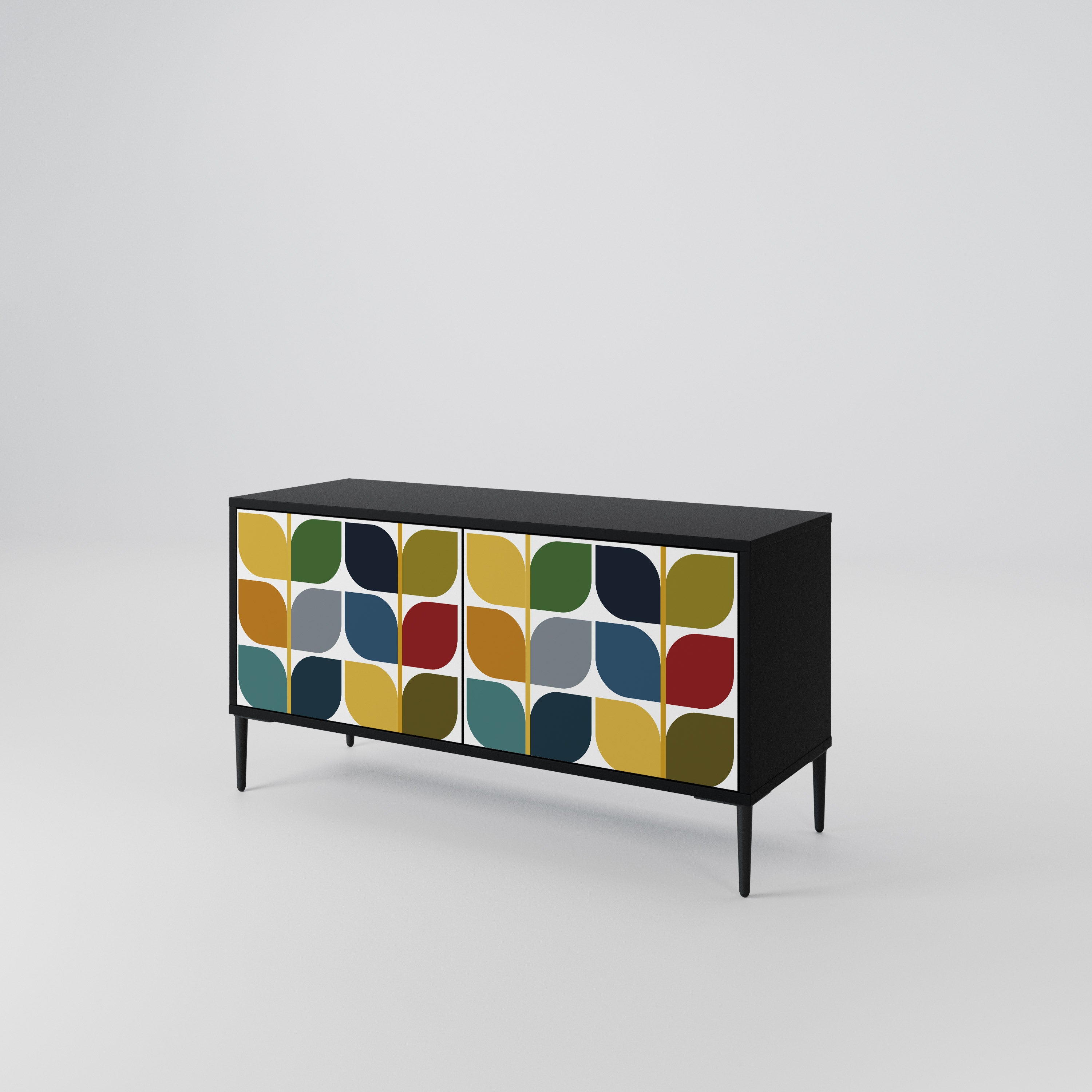 WEIGHTLESS HOURS Compact 2-Door TV Cabinet